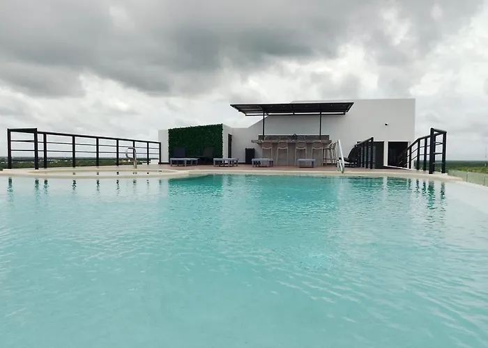 Apartment Modern In A Waterfront Building Cozumel